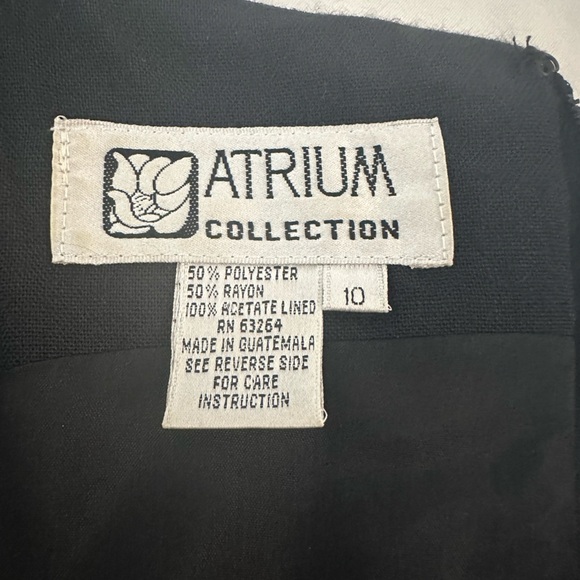 Atrium Collection little Black Dress Size 10 - Picture 4 of 5